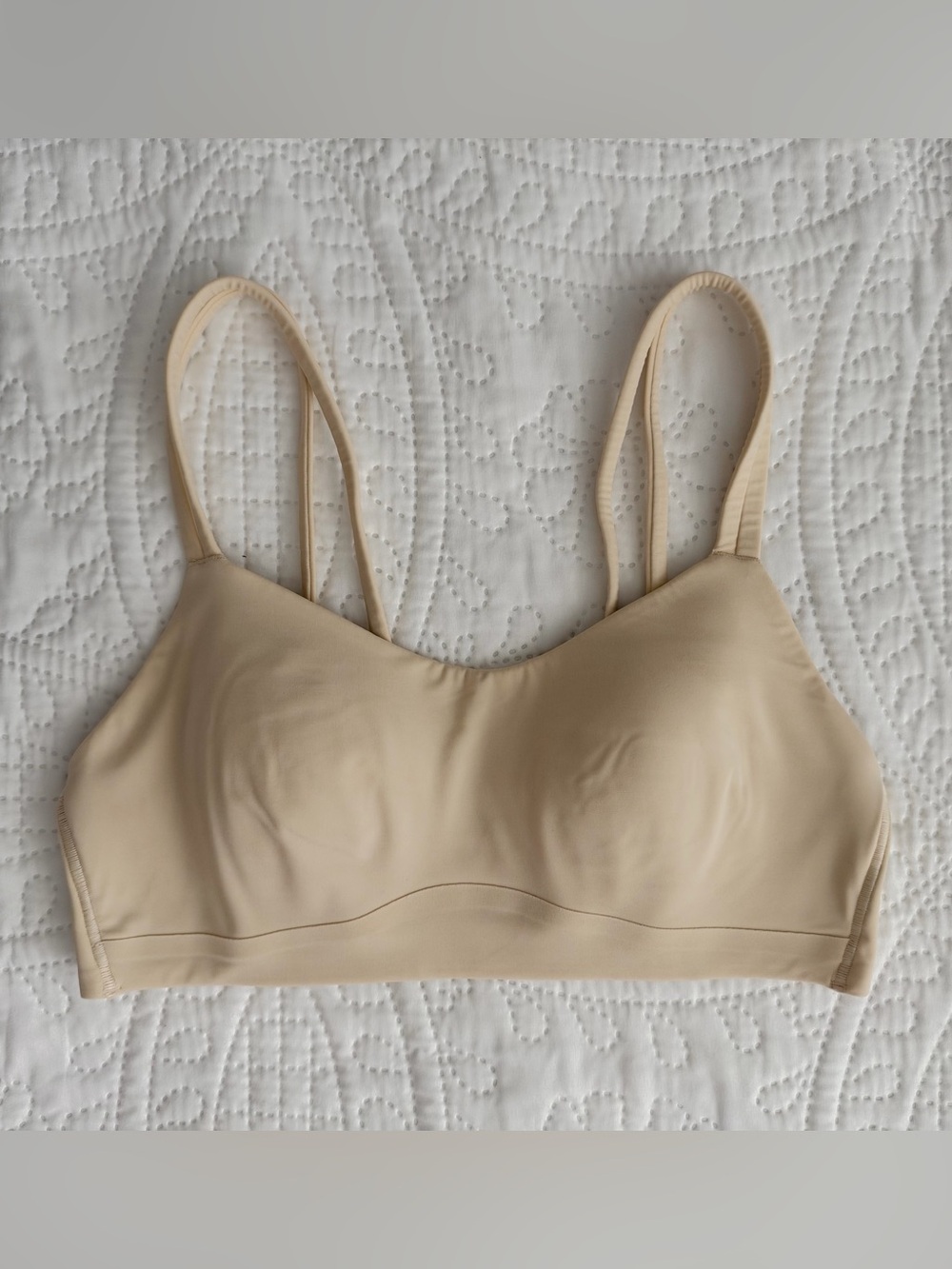 lululemon | Like a Cloud Bra*Light Support, B/C Cup, Pale Linen, Size 4